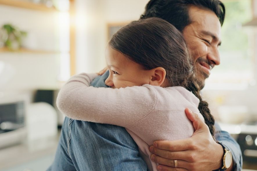 Happy father