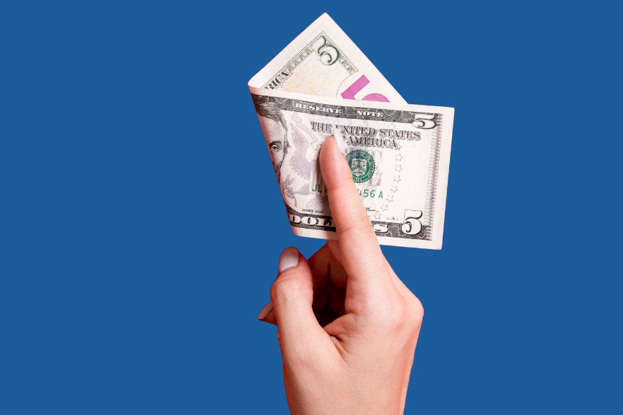Five dollar bill